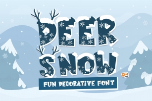 Deer Snow Font Download