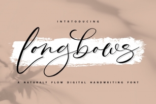 Longbows Font Download