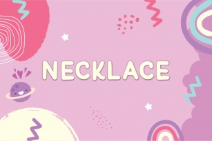 Necklace Font Download
