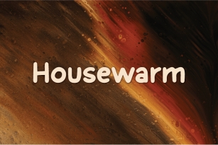 Housewarm Font Download