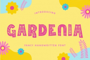 Gardenia | Fancy Handwritten Font Font Download