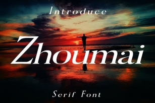 Zhoumai Serif Font Font Download