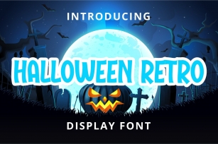 Halloween Retro Font Download
