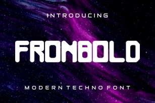 Fronbold font Font Download