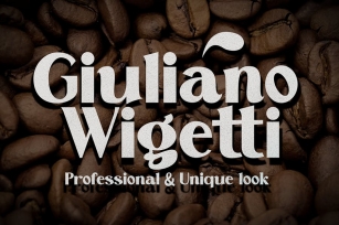 Giuliano Wigetti - Display Font Font Download