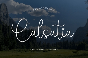 Calsatia Font Download