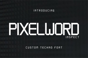 Pixelwords Inspect Font Font Download