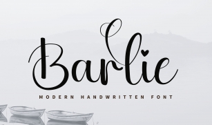 Barlie Font Download