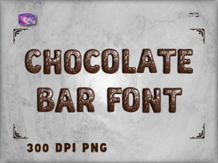 Chocolate Bar Font Font Download