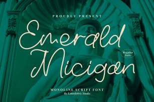Emerald Micigan Font Download