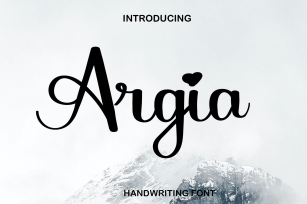 Argia Font Download