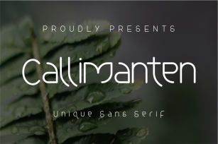 Callimanten Font Download