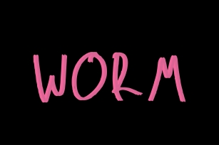 Worm Font Download