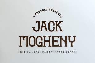 Jack Mogheny Font Download