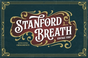 Stanford Breath Font Download