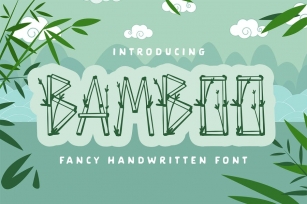 Bamboo | Fancy Handwritten Font Font Download