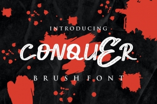 Conquer Brush Font Font Download