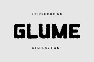 GLUME Font Font Download