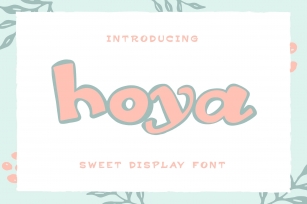 Hoya Font Download