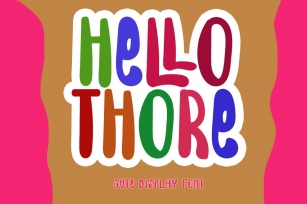 Hello Thore Font Download