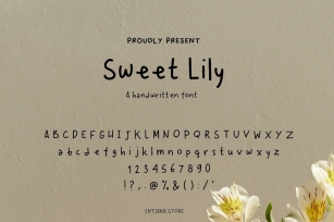 Sweet Lily Font Download