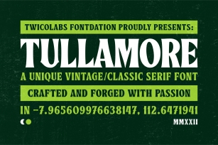Tullamore Font Download