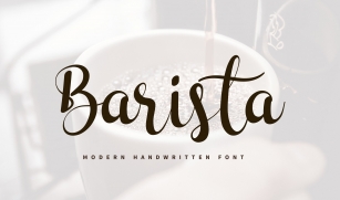 Barista Font Download