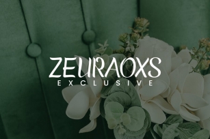 Zeuraoxs Exclusive - Font Font Download