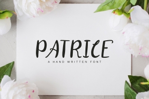 Patrice Script Font Download