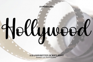 Hollywood Font Download