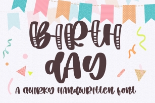 Birth Day Font Download