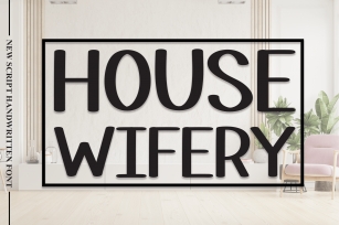 House Wifery Font Download