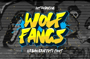 Wolf Fangs Font Download