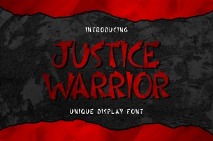 Justice Warrior Font Download