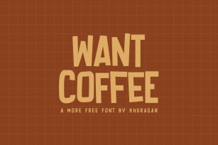 Want Coffee Font Download