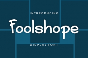 Foolshope Font Font Download
