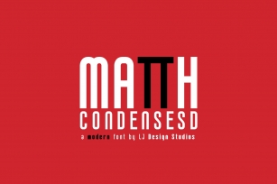 Matth Condensed Font Download