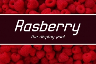 Rasberry - Display font Font Download