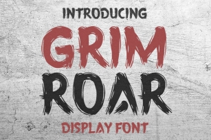 Grimroar Font Download