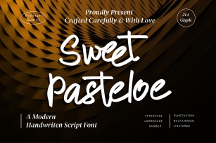 Sweet Pasteloe Font Download