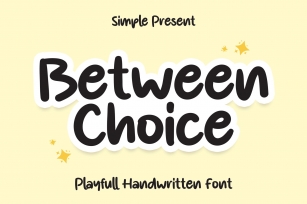 Between Choice Font Download