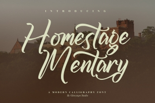 Homestage Mentary Font Download