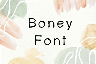 Boney Font Download