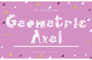 Geometric Axel Font Download