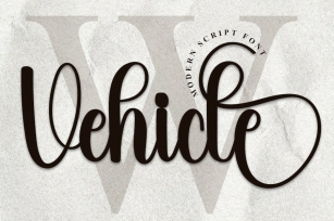 Vehicle Font Download