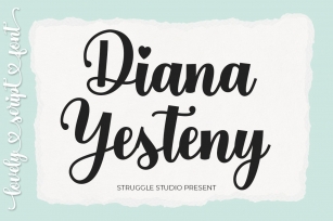 Diana Yesteny Font Download