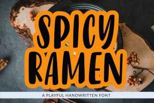 Spicy Ramen Font Download