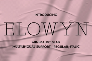 Elowyn Font Download