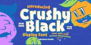 Crushy Black Font Download