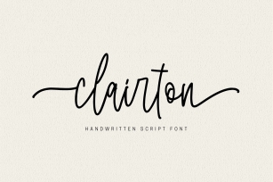 Clairton Script Font Download